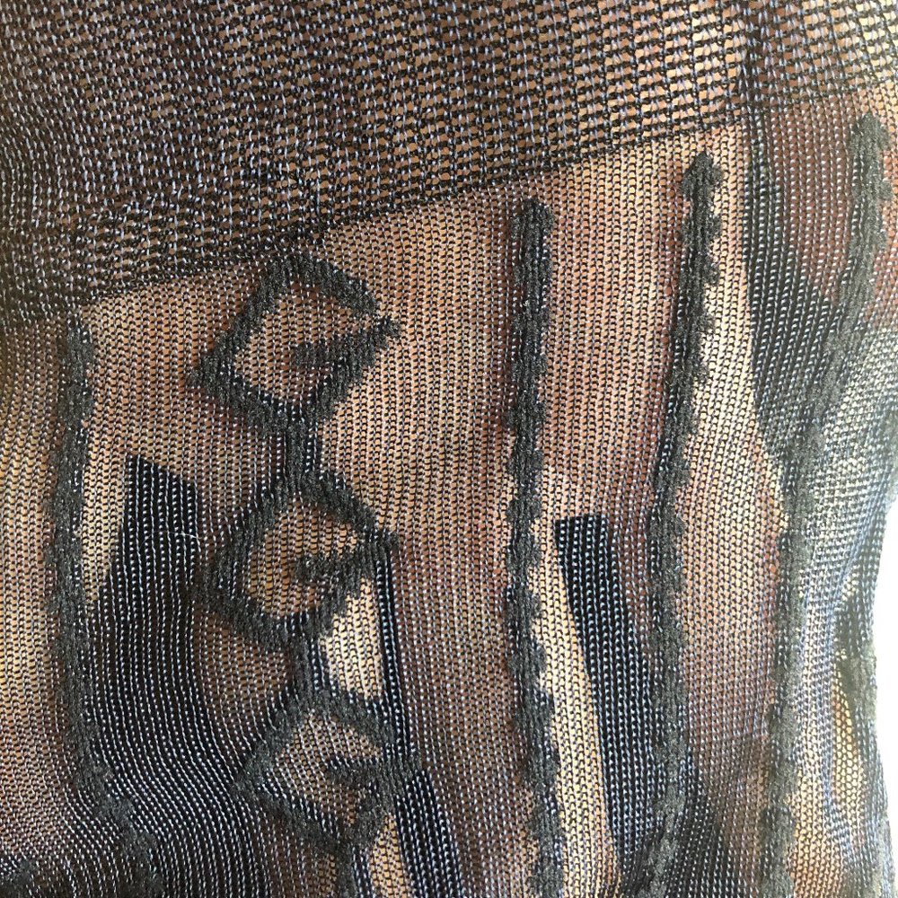 Gucci Diamond GG Mesh Socks in Midnight Blue New With Tags - Picture 6 of 8